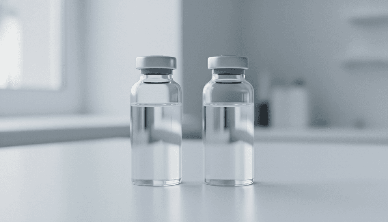 Bakteriostatisches vs. steriles Wasser